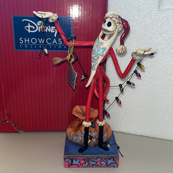 Jim shore wrapped up in Christmas spirit Jack Skellington figurine - Picture 15 of 17